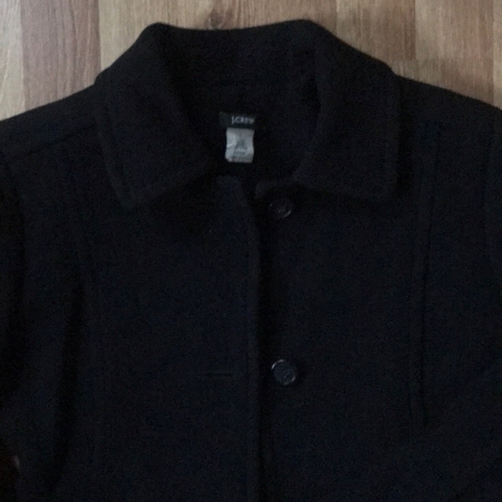 Womens J-Crew pea coat.